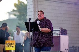 Speaker Billy Rickman - SonRise Music Festival 9-13-2025 at 24th St Park in VA Beach, VA