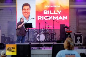Speaker Billy Rickman - SonRise Music Festival 9-13-2025 at 24th St Park in VA Beach, VA