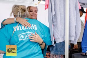 Volunteer at SonRise Music Festival Sat 9-13-2025 at 24th St Park in VA Beach, VA. Photo Annette Holloway Photography for SonRise