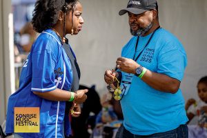 Volunteer at SonRise Music Festival Sat 9-13-2025 at 24th St Park in VA Beach, VA. Photo Annette Holloway Photography for SonRise